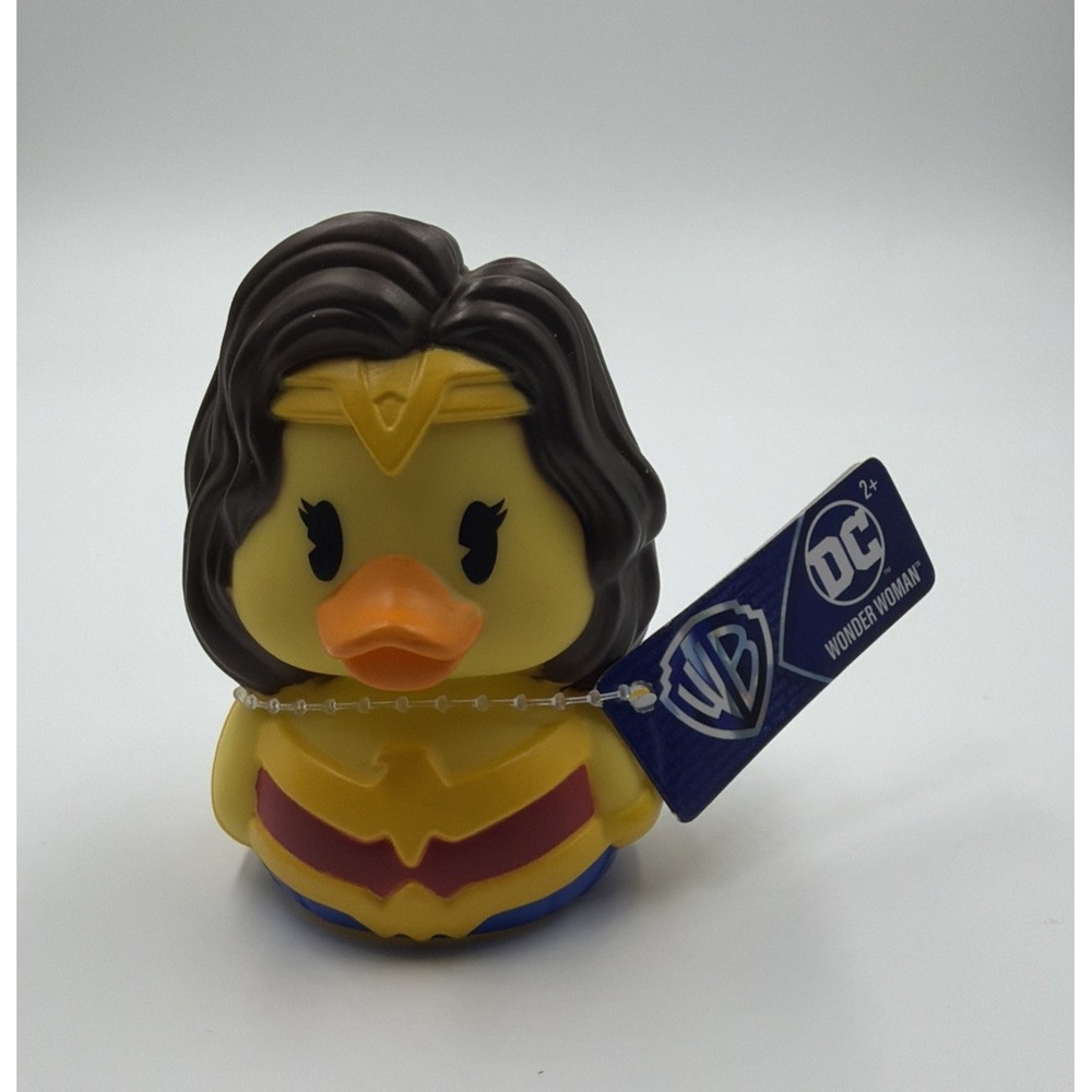 DC Wonder Woman Warner Brothers Rubber Duck - Approx 3" Tall
